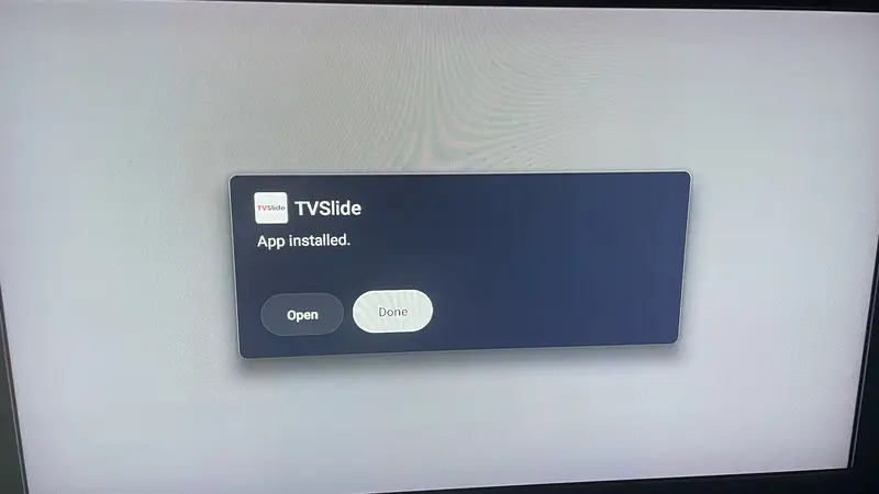 TVSlide Display Example 4