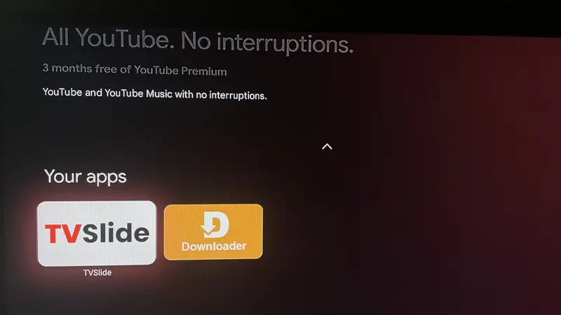 TVSlide Display Example 5